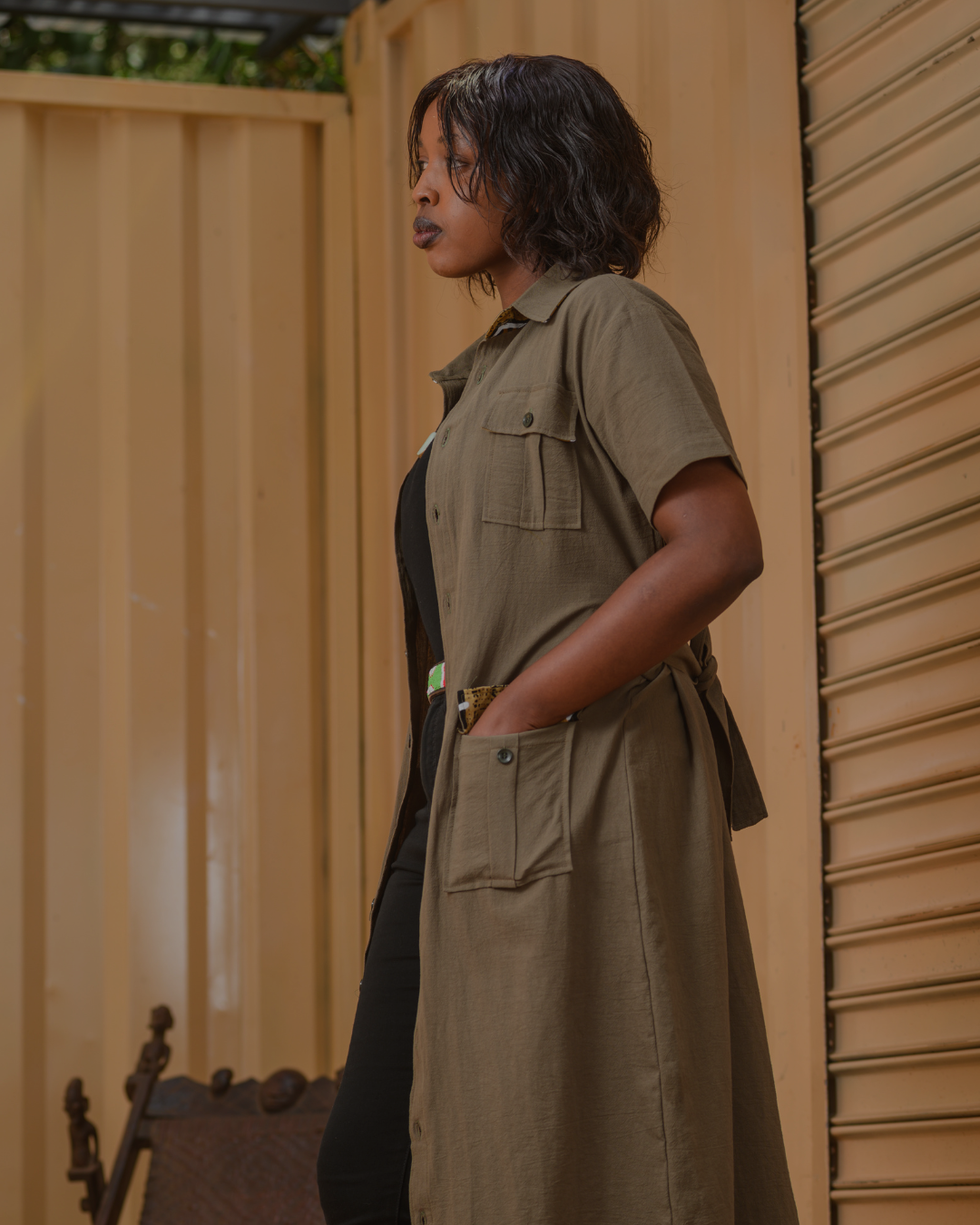 Safari Themed long coat